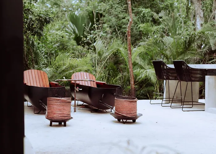Camping Glass House Puerto Morelos
